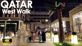 West Walk Evening | QATAR 4K UHD #qatar #mall #2024