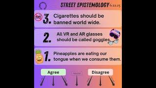 Street Epistemology "Cigarettes"