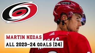 Martin Necas (#88) All 24 Goals of the 2023-24 NHL Season