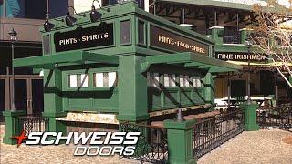 Schweiss Designer Doors in Las Vegas on The 9 Fine Irishmen Pub