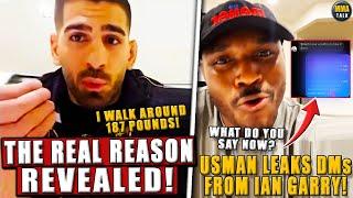 Ilia Topuria REFUSES to vacate 145 belt DESPITE move to 155!Usman leaks DMs from 'big fan' Ian Garry