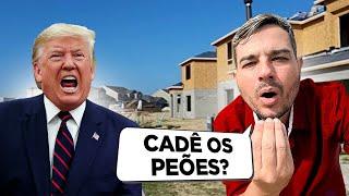 TRUMP ENTROU E OLHA COMO ESTÁ A CONSTRUÇÃO NOS EUA- CUIDADO