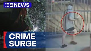 Four charged over gun theft from police car | 9 News Australia