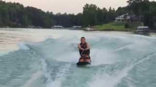 Jay OWNING the knee board!  360 baby!!!