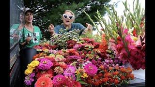 Let's Cut Flowers! Late August Harvest : Flower Hill Farm