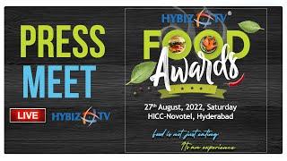 Hybiz tv Food Awards 2022 Press Meet | Best Hospitality Awards | Hybiz tv