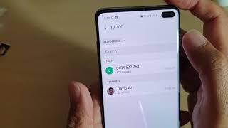 Samsung Galaxy S10 / S10+: How to Block a Phone Number From Calling