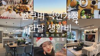  숨만 쉬어도 최소 생활비가 후덜덜 How much does my family spend a month in Vancouver? (@MoonLifeinVan)