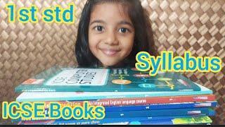 ICSE Syllabus Class 1st Books For 2023 Board Grade Best