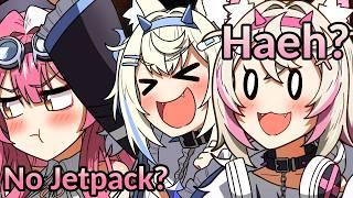 Hololive Girls react for the first time to Jump King in holocure