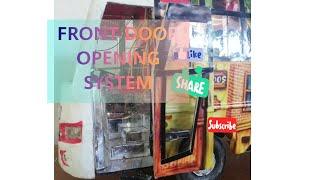 TOURIST BUS MINIATURE NEW MODEL FRONT DOOR SYSTEM setting |akshay chandran|