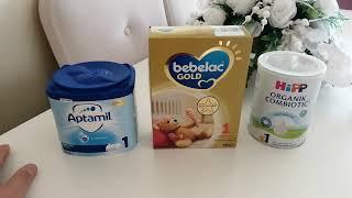 Aptamil, Bebelac Gold Ve Hipp Bebek Maması Karşılaştırması. Reklam Değildir