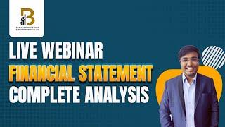 Decoding Financial Statements: A GST Audit Perspective - Live Webinar for GST Officers & Staff