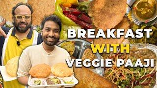 Best Breakfast In Rohini With @VeggiePaaji