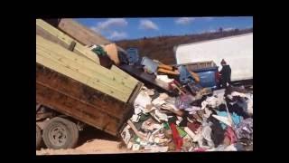 How to make money doing junk removal - Tour the landfill and tips