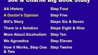 Joe & Charlie Big Book Study Part 2 of 15 - A Doctor's Opinion