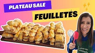 RECETTE : Réalisez un plateau salé traiteur avec 5 feuilletés différents  **LACHOUFAMILY**