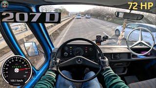 1977 Mercedes Benz 207D || 72HP || TOP SPEED