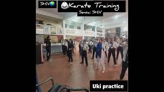 #Fitness#Karate #sensai shiv#Uki Practice