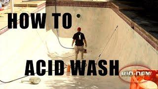 How to Acid Wash a Swimming Pool! - Ultimate Pool Guy - 2018