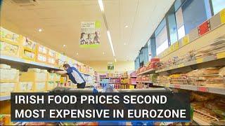 Food prices in Ireland are the second most expensive in eurozone