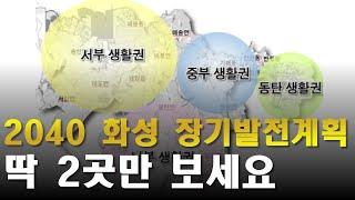 2040 화성 부동산 전망, 딱 2곳만 보세요 / 화성부동산 / 송산그린시티 / 동탄신도시 2024년 7월 29일자