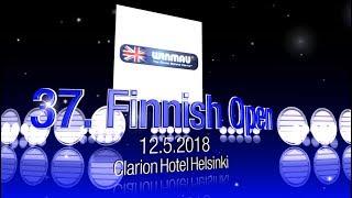 37. Finnish Open 2018