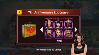 opening of my free 7th Anniversary day lootcase #wwe , #mayhem