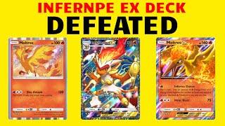 Beating an OP Infernape EX Deck +Moltres EX + Moltres - Pokémon TCG Gameplay!