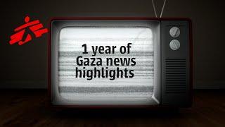 1 year in 90 seconds: Gaza news highlights timeline