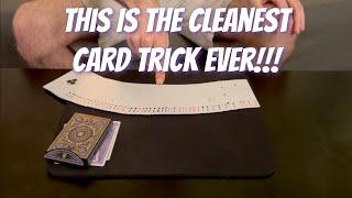 Is This The Cleanest Card Trick Ever? Yeah. Performance/Tutorial