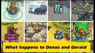 what Happned to Gerald & Denas? Strong Hero to Bad Boss #kingdomrush #ironhide #fantheory #alliance