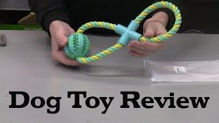 Product Review: Dog Rope Toys for Aggressive Chewers By Ttspring.  It's a good one.