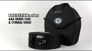 Protection Racket AAA snare case & AAA cymbal vault