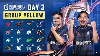 [NP]  2024 PMGC League | Group Yellow Day 3 | PUBG MOBILE Global Championship