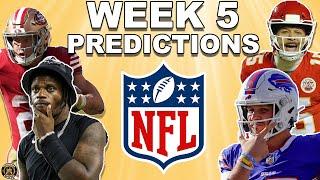 NFL Week 5 Predictions 2023!