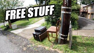 Roadside Junking! - Trash Picking For Free Stuff Ep. 791