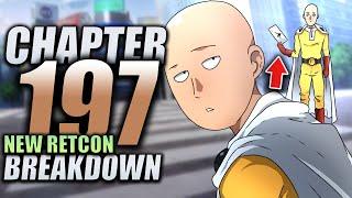 SAITAMA DOES SOMETHING IMPORTANT / One Punch Man Chapter 197 Retcon 2