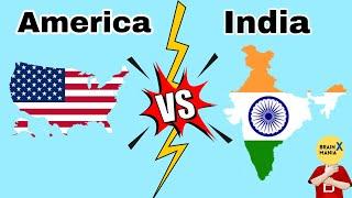 India VS America  #shorts #comparison #india