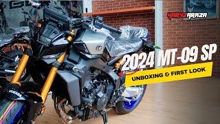 2024 MT-09 SP | UNBOXING AND FIRST LOOK | HARVZ ARAZA MOTOVLOG