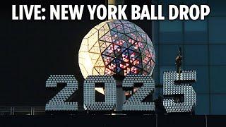 LIVE: New York brings in 2025 with the Time's Square Ball Drop