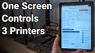 Controlling A 3D Printer Farm With A Single Tablet - The Doogee T10