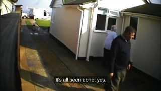 BBC Rogue Traders Update - Driveway laying (Eddie Green) Part 2/3