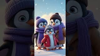 “Pip: The Little Penguin Who Didn’t Give Up” #ai #penguin#snowy #cute #chibi #chibistyle#fyp