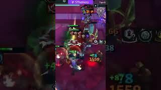 Thornskin Vander Tech vs Capped Conqueror Board #tft #teamfighttactics #sthehero #shorts