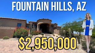 INSIDE $2.9M Luxury home | INSANE VIEWS | Phoenix Real Estate