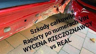 SZKODA CAŁKOWITA Samochody Używane  Płatne Raporty Wycena Rzeczywistość