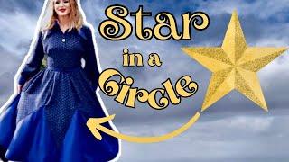 Sewing the Star-in-a-Circle Dress Popular in the Late 40s!