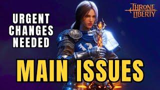 Throne and Liberty - Urgent Changes Needed - Main Issues Situation Update Beginning 2025