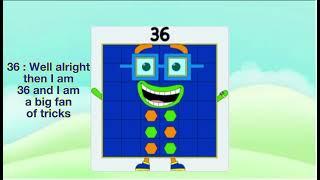 Meet Numberblocks 36